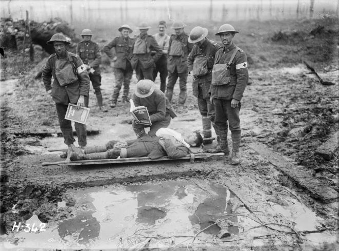 Rifle Brigade near Ypres